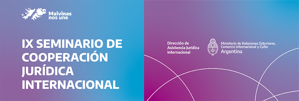 Imagen de Difusión: IX Seminario de Cooperación Jurídica Internacional 