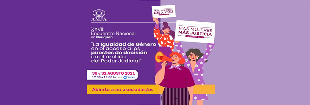 Imagen de XVIII Encuentro Nacional: La igualdad de género en el acceso a los puesto de decisión en el ámbito del Poder Judicial, declarado de interés por el Tri