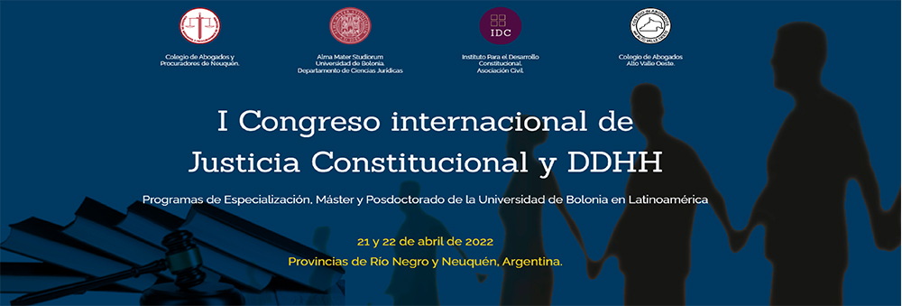 Imagen de DIFUSIÓN: “I Congreso internacional de Justicia Constitucional y Derechos Humanos”